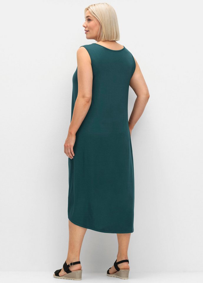 Sheego Strandkleid Strandkleid Ärmellos – Bild 3 von 5