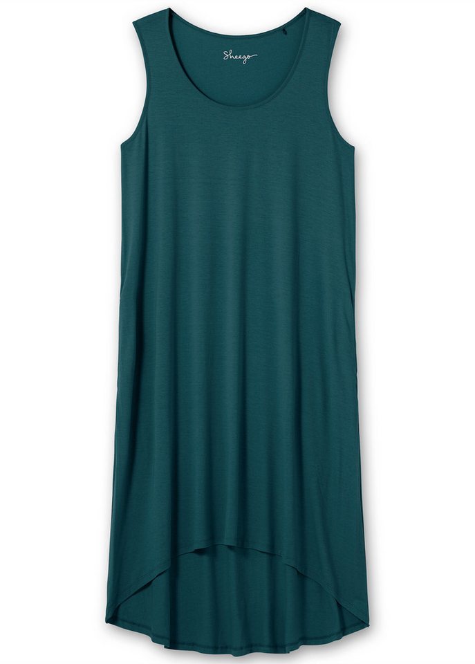 Sheego Strandkleid Strandkleid Ärmellos – Bild 4 von 5