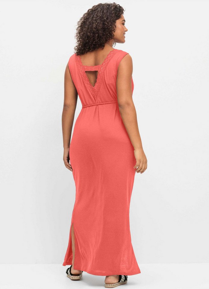 Sheego Strandkleid Maxikleid Ärmellos – Bild 2 von 5