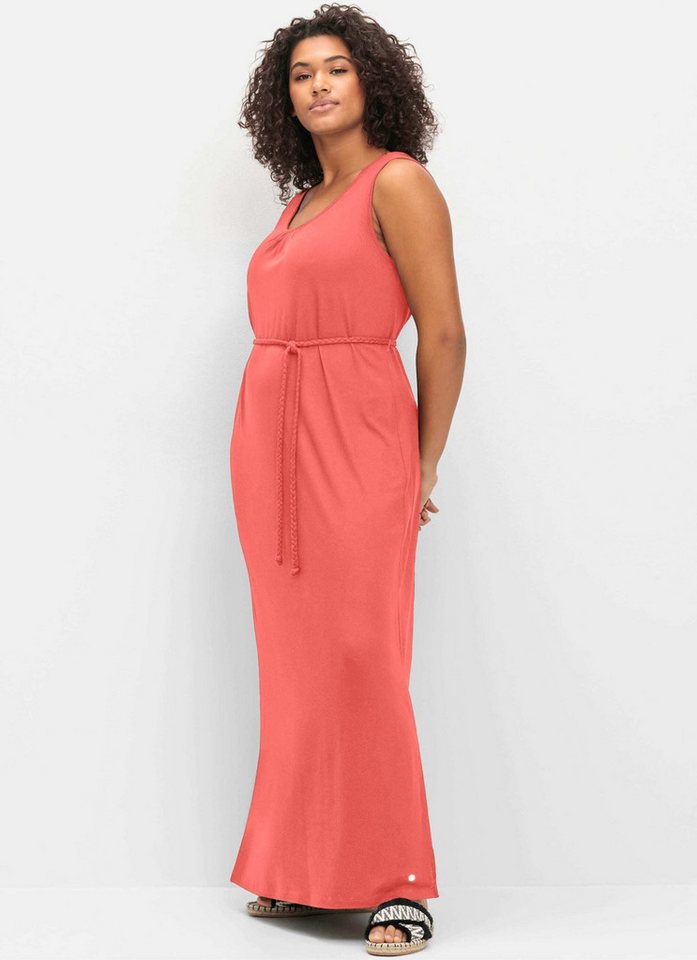 Sheego Strandkleid Maxikleid Ärmellos – Bild 3 von 5