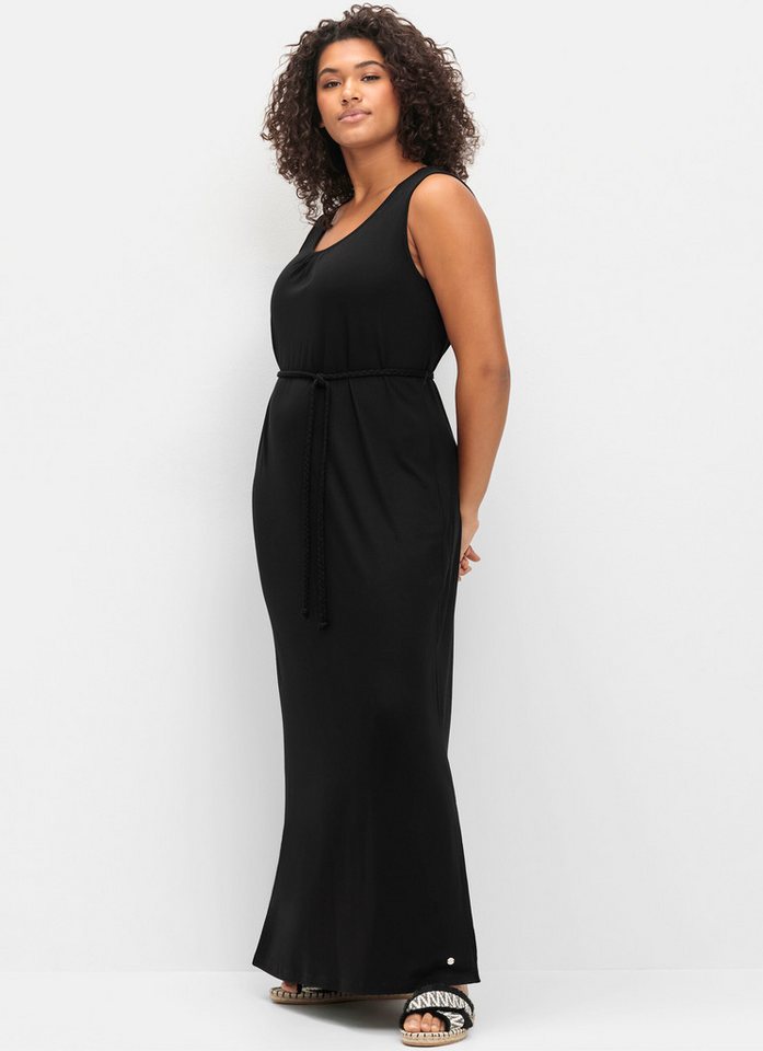 Sheego Strandkleid Maxikleid Ärmellos – Bild 4 von 5