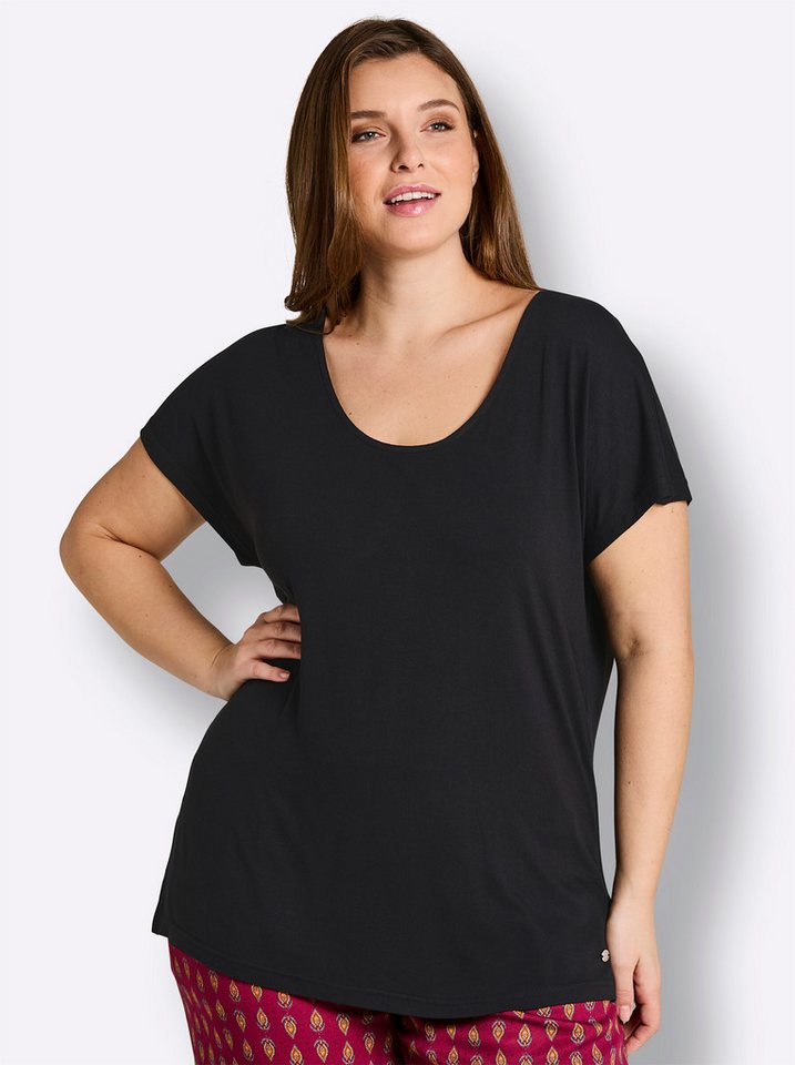 Sheego Strandkleid Shirt Kurzarm – Bild 5 von 5