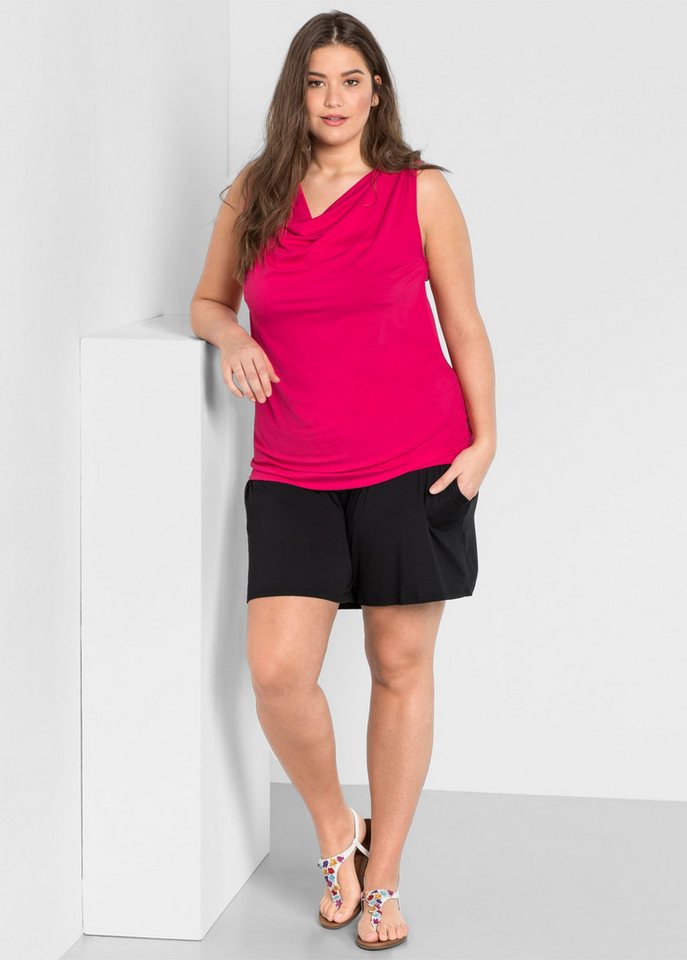 Sheego Strandkleid Shorts – Bild 4 von 5