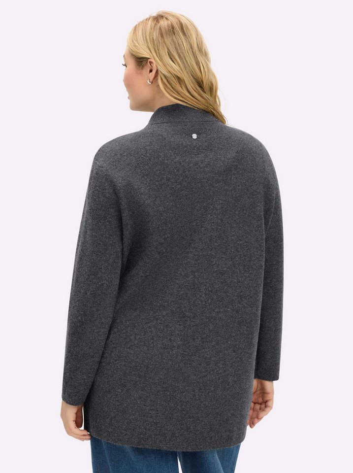 Sheego Strickjacke Strickjacke Langarm – Bild 2 von 5