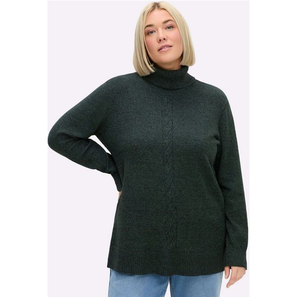 Sheego Strickpullover Pullover Langarm Jersey