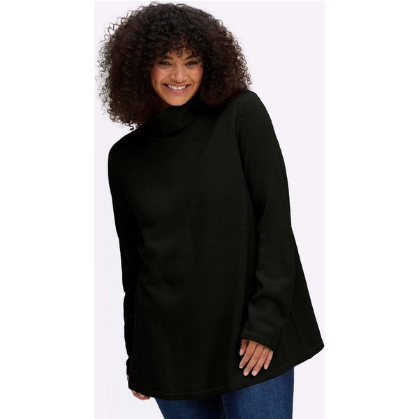 Sheego Strickpullover Pullover Langarm Jersey