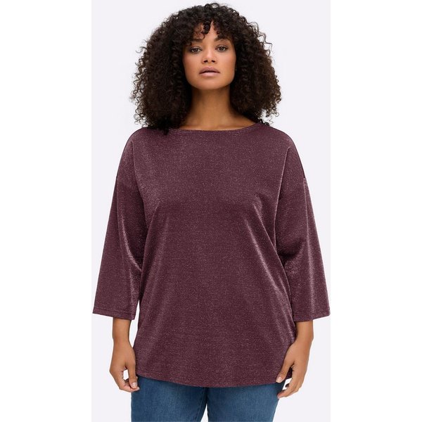 Sheego Sweater Sweatshirt 3/4-Arm