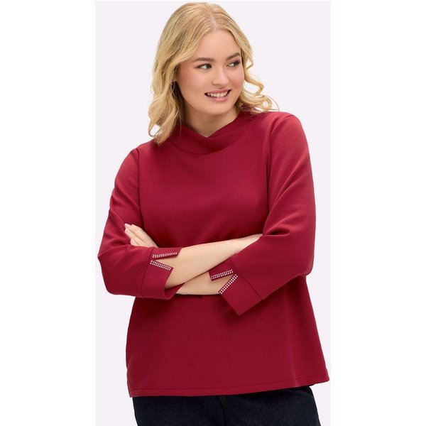 Sheego Sweater Sweatshirt 3/4-Arm