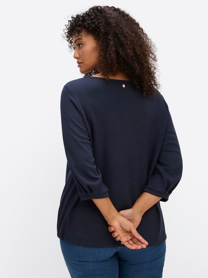 Sheego Sweater Sweatshirt 3/4-Arm – Bild 2 von 5