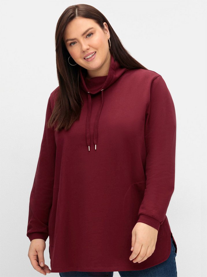 Sheego Sweater Sweatshirt Langarm – Bild 4 von 5