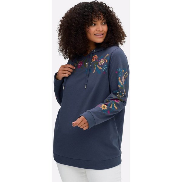 Sheego Sweater Sweatshirt Langarm