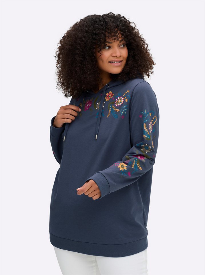 Sheego Sweater Sweatshirt Langarm – Bild 5 von 5