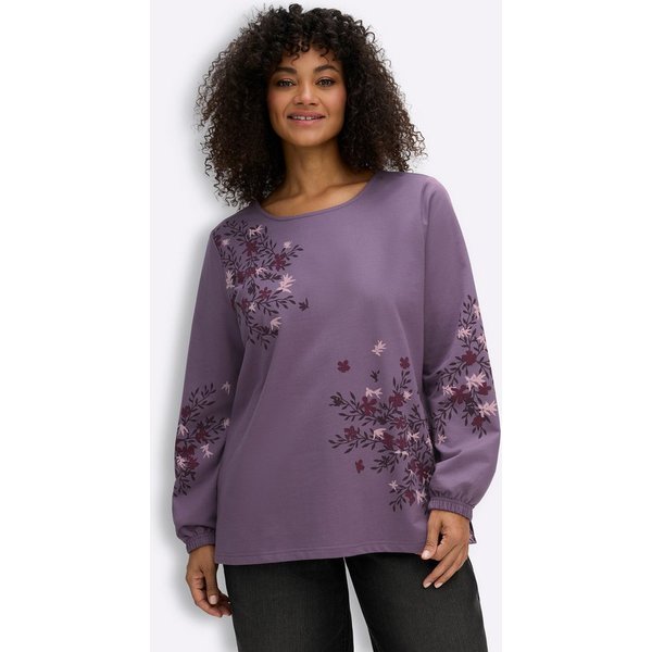 Sheego Sweater Sweatshirt Langarm