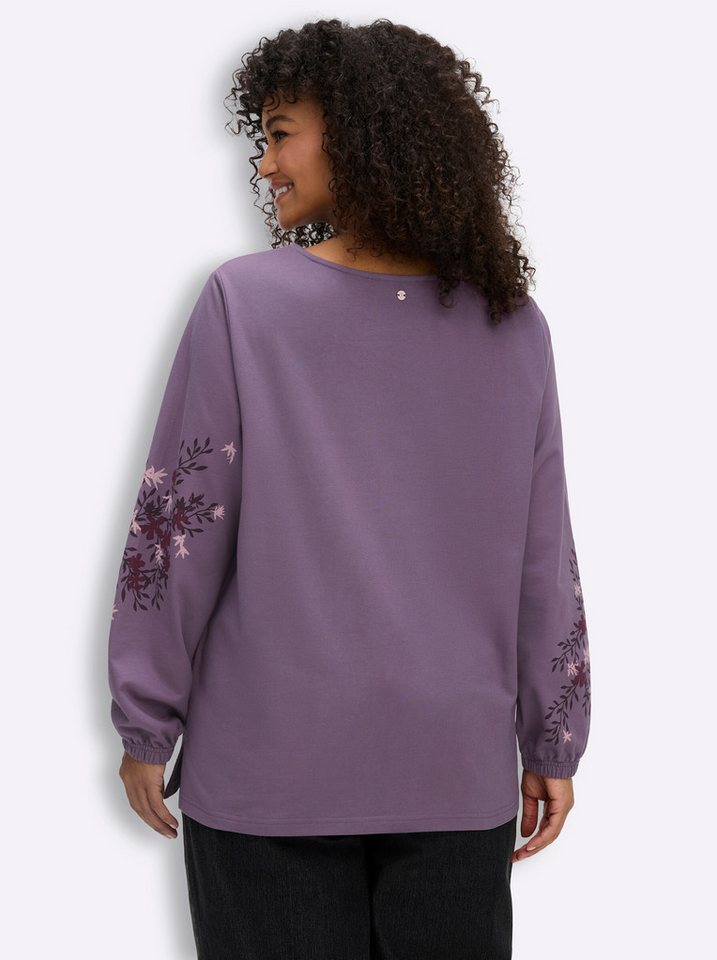 Sheego Sweater Sweatshirt Langarm – Bild 2 von 5