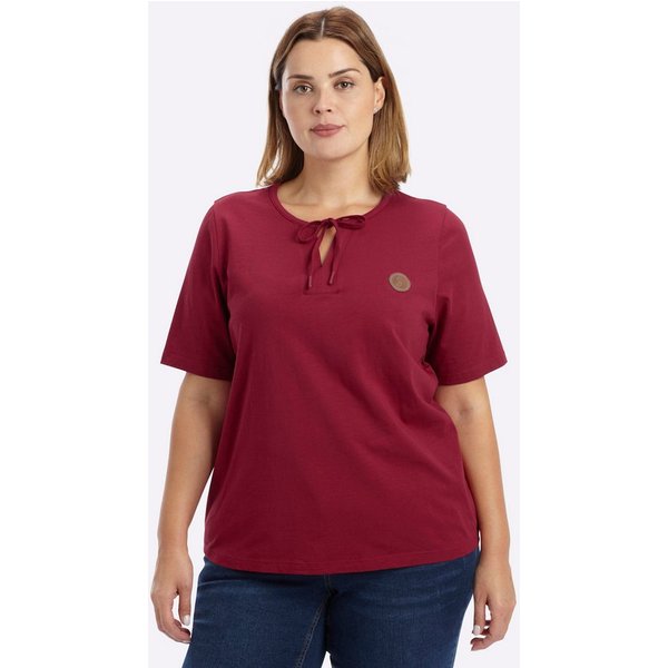Sheego T-Shirt Halbarmshirt Kurzarm