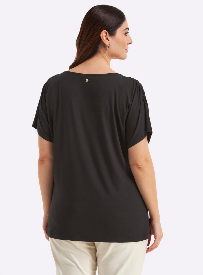 Sheego T-Shirt Halbarmshirt Kurzarm – Bild 3 von 5
