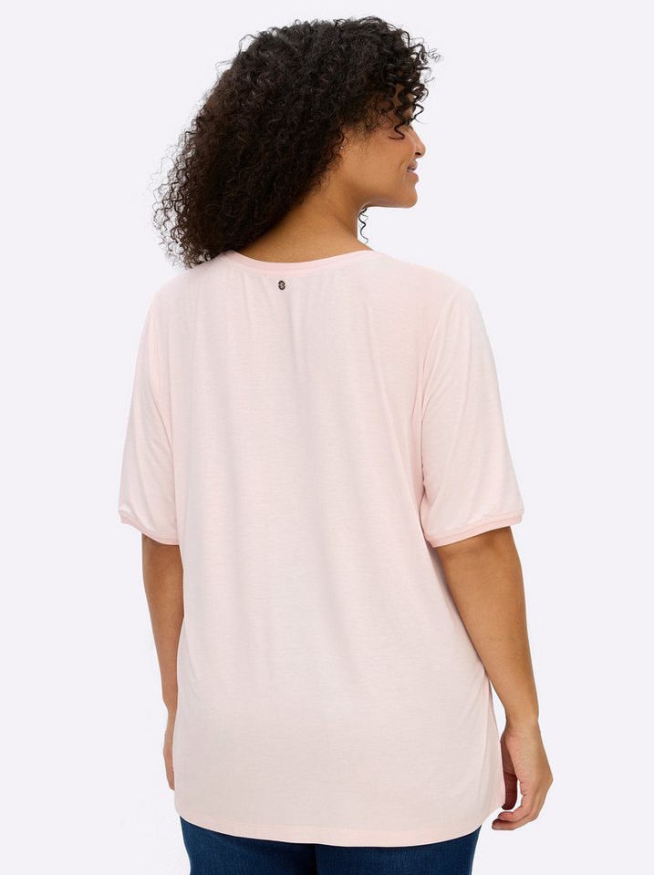 Sheego T-Shirt Shirt Kurzarm – Bild 2 von 5