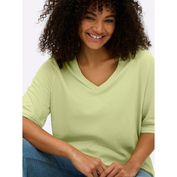 Sheego T-Shirt Shirt Kurzarm