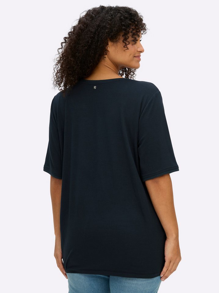 Sheego T-Shirt Shirt Kurzarm – Bild 2 von 5
