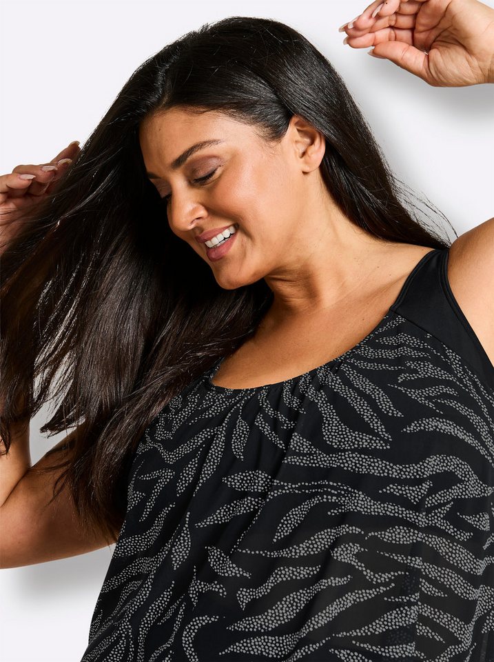 Sheego Tankini-Top Tankini-Oberteil – Bild 4 von 5