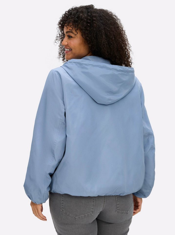 Sheego Winterjacke Blouson Langarm – Bild 2 von 5
