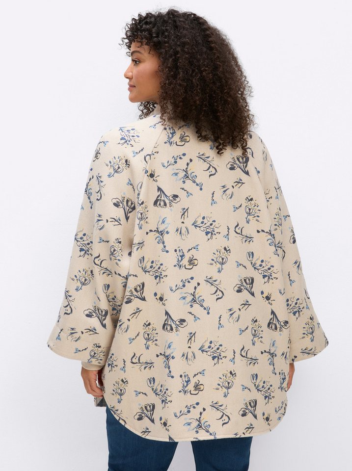 Sheego Winterjacke Cape 3/4-Arm – Bild 2 von 5