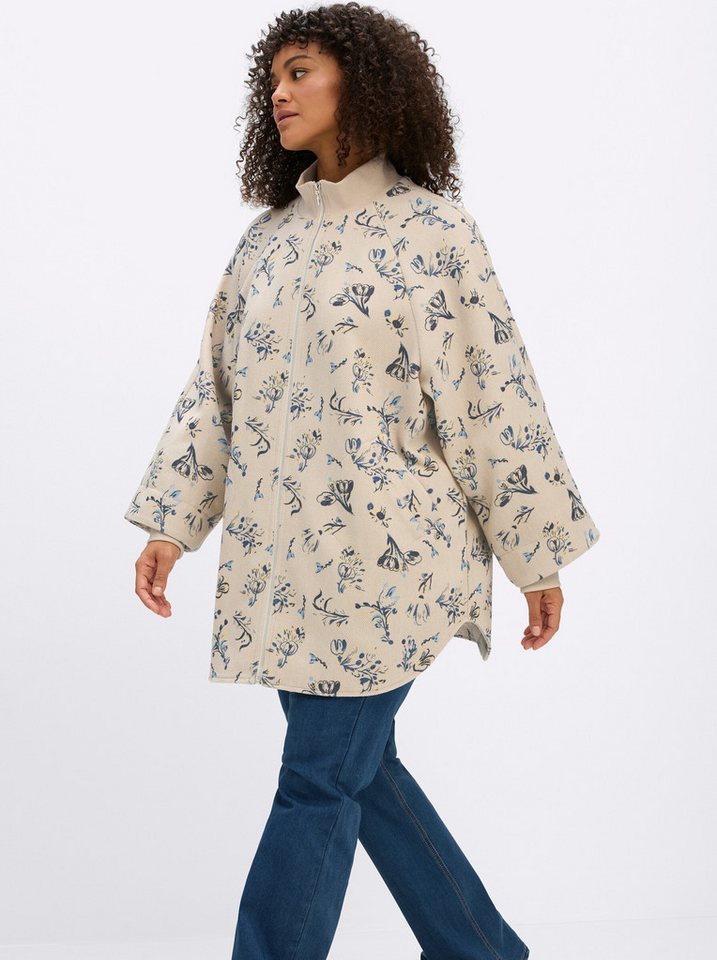 Sheego Winterjacke Cape 3/4-Arm – Bild 4 von 5