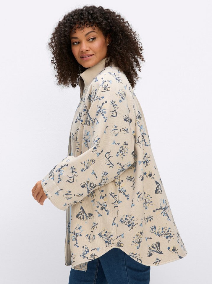 Sheego Winterjacke Cape 3/4-Arm – Bild 5 von 5