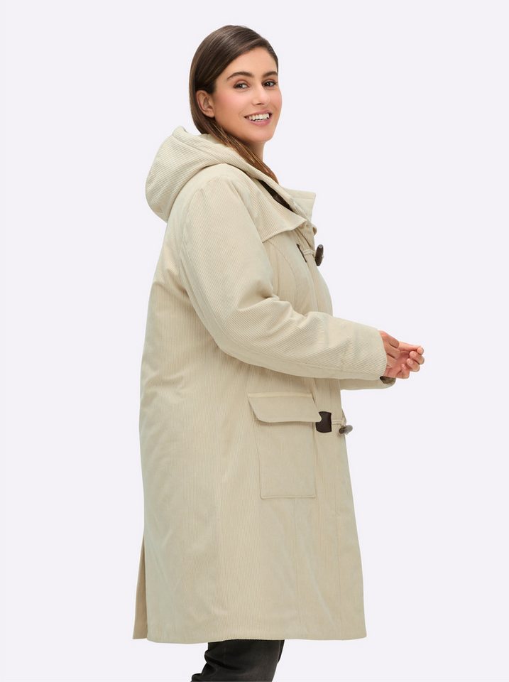 Sheego Winterjacke Dufflecoat – Bild 3 von 5
