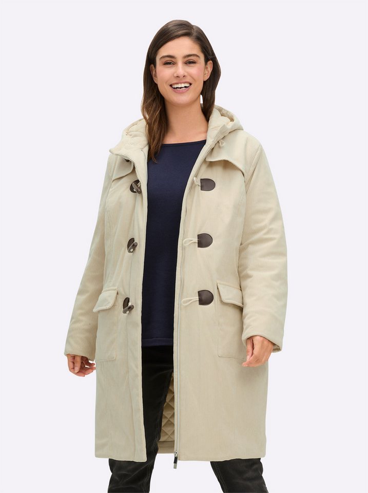 Sheego Winterjacke Dufflecoat – Bild 5 von 5
