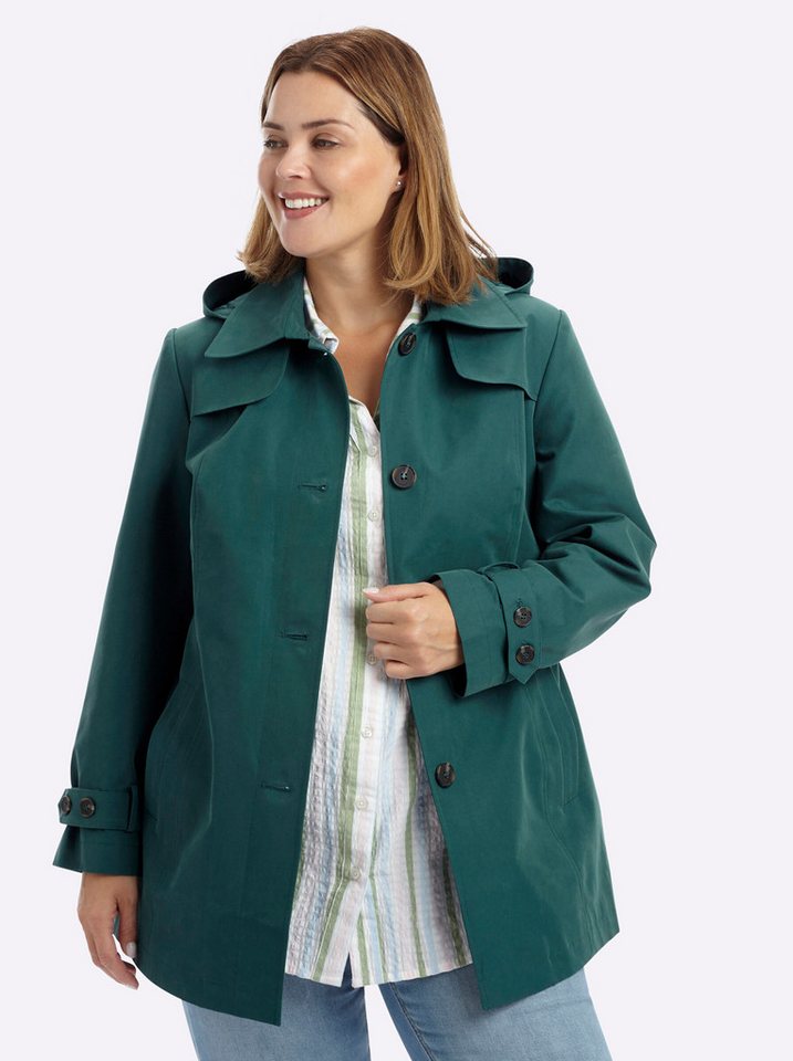 Sheego Winterjacke Jacke Langarm – Bild 5 von 5