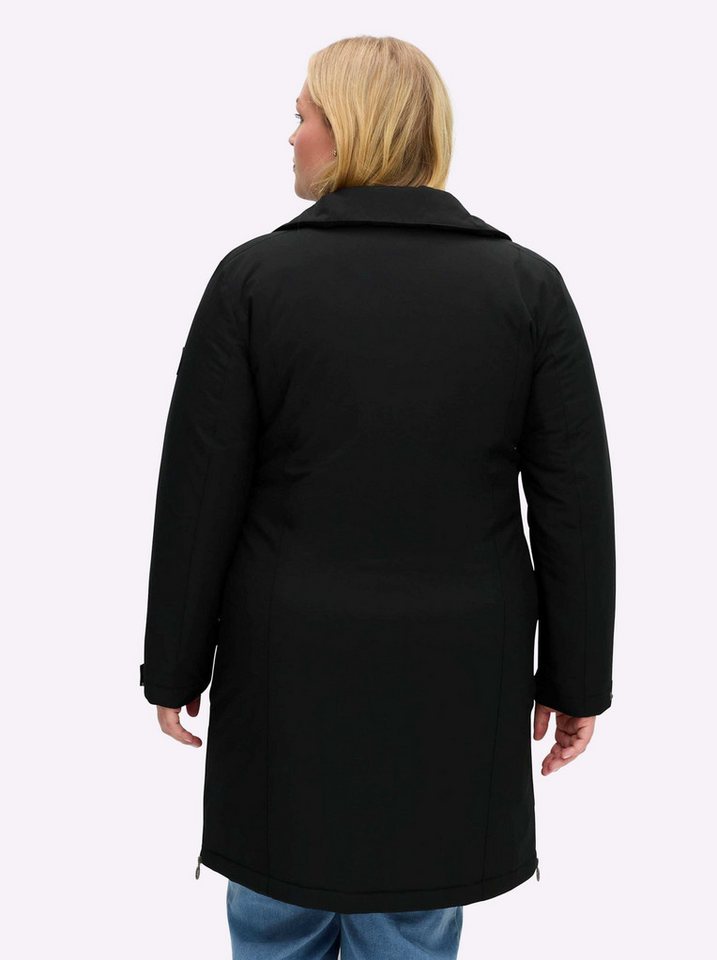 Sheego Winterjacke Jacke Langarm – Bild 2 von 5