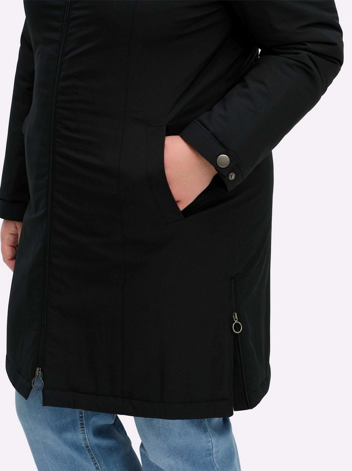 Sheego Winterjacke Jacke Langarm – Bild 4 von 5