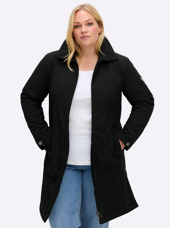 Sheego Winterjacke Jacke Langarm – Bild 5 von 5