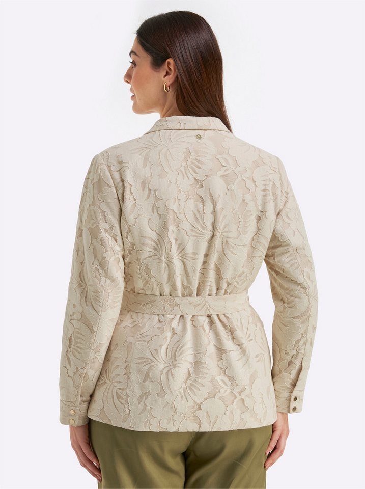 Sheego Winterjacke Jacke Langarm – Bild 3 von 5
