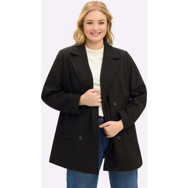 Sheego Winterjacke Jacke Langarm