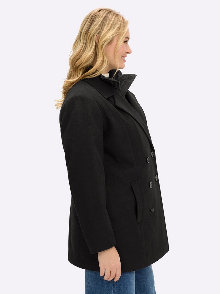 Sheego Winterjacke Jacke Langarm – Bild 3 von 5