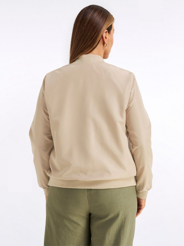 Sheego Winterjacke Kurzjacke Langarm – Bild 2 von 5