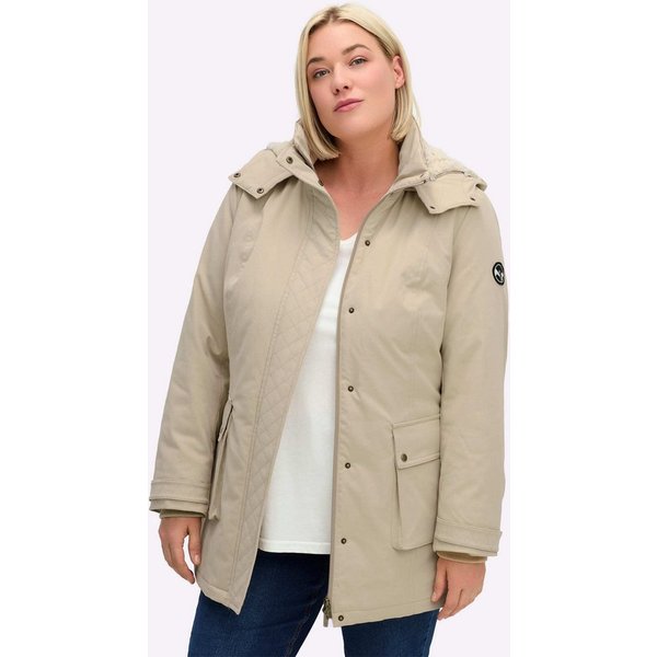 Sheego Winterjacke Parka Langarm