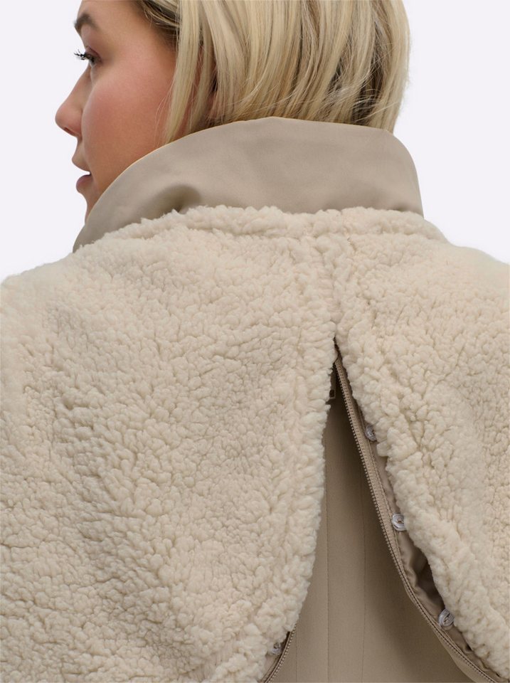 Sheego Winterjacke Parka Langarm – Bild 4 von 5