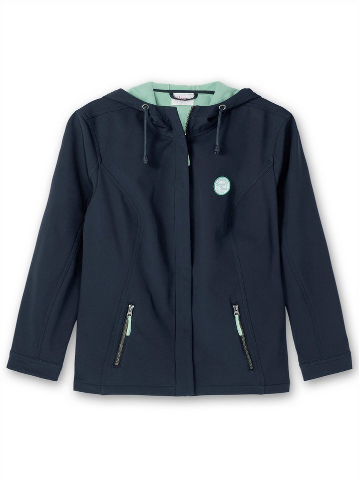 Sheego Winterjacke Softshelljacke Langarm mit Fleece-Innenseite, winddichte Qualität – Bild 5 von 5