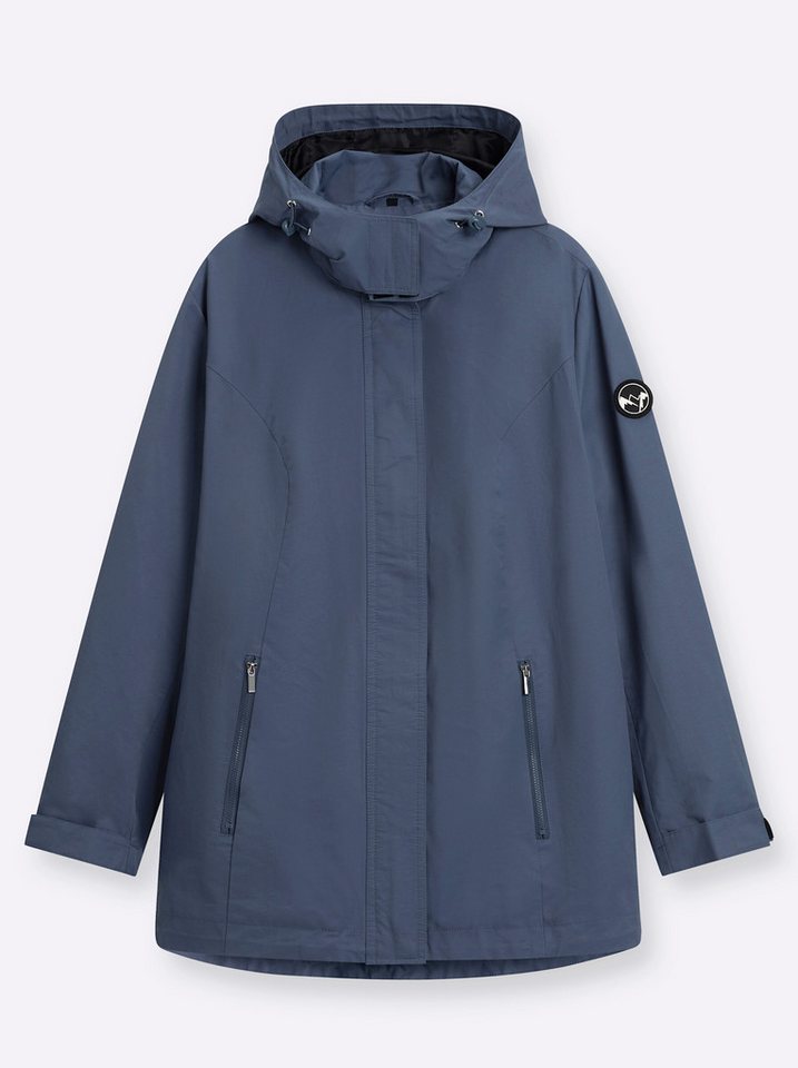 Sheego Winterjacke Übergangsjacke Langarm – Bild 4 von 5