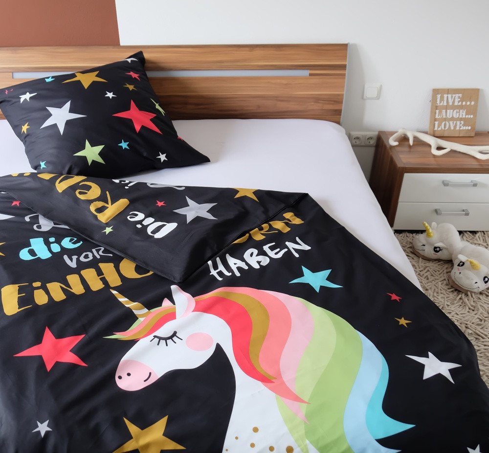 Sheepworld Bettwäsche Bettwäsche »Einhorn« – Bild 2 von 4