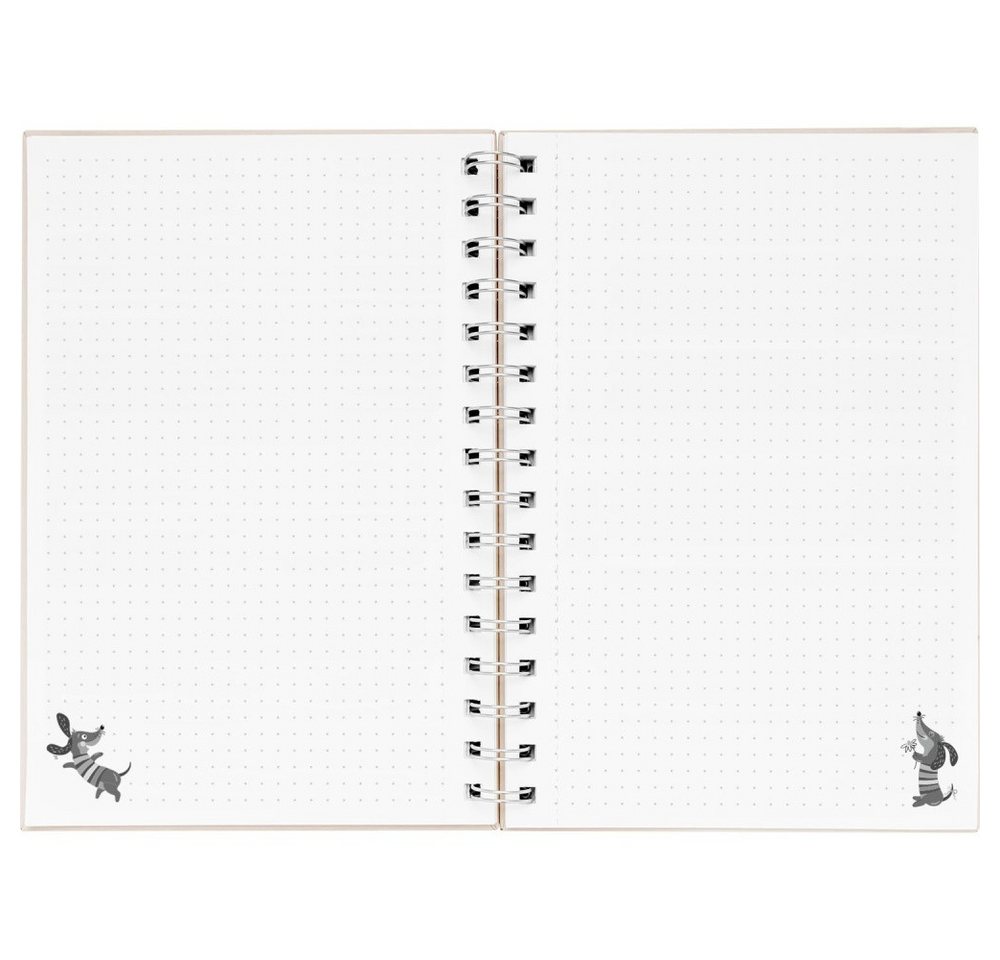 Sheepworld Notizbuch Notizbuch Dackel »Happy Day« – Bild 4 von 4