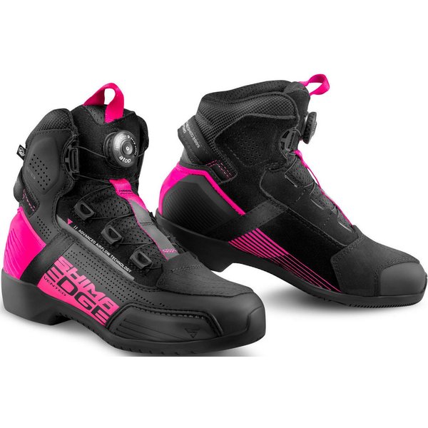 SHIMA Edge Vented Damen-Motorradschuhe Motorradstiefel perforiert