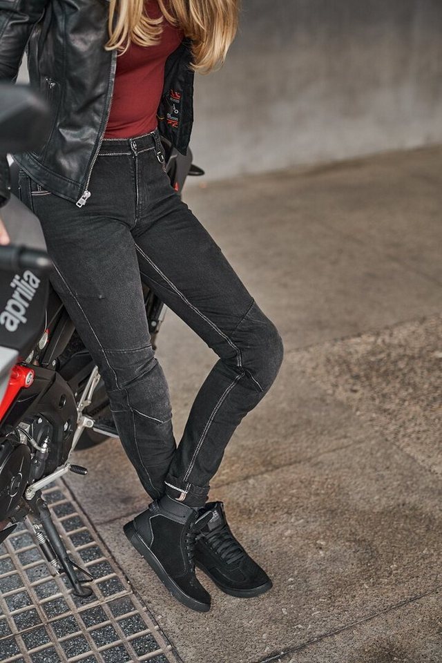 SHIMA Motorradhose Devon Damen Motorrad Jeans Knieprotektoren enthalten – Bild 5 von 5