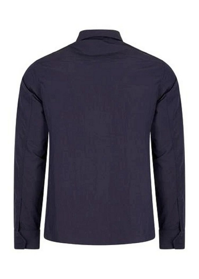Fred Perry Shirtjacke Fred Perry Herren Jacke, FRED PERRY ZIP OVERSHIRT, Leichte Jacken in Unifarbe, Kragen, Leichtgewicht, Taschen – Bild 2 von 2