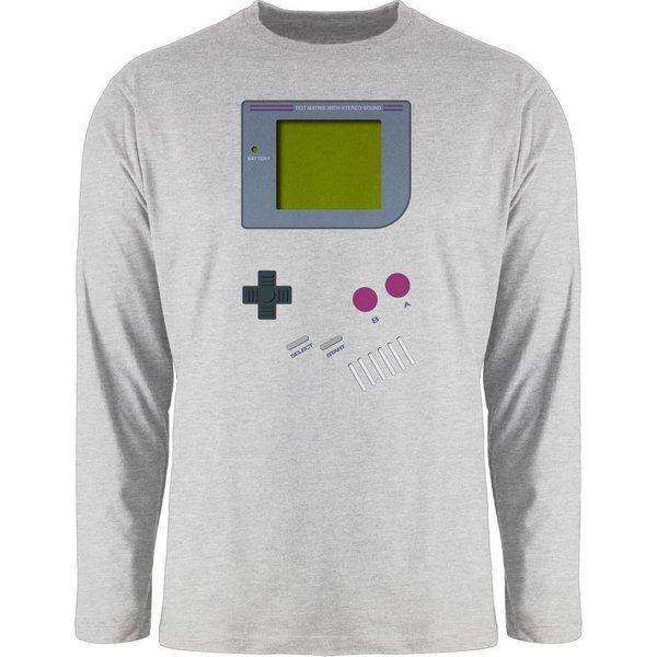 Shirtracer Rundhalsshirt Gameboy, Nerds I 90s I 90iger I Fastnacht I Fasnacht I Fasnet Karneval & Fasching