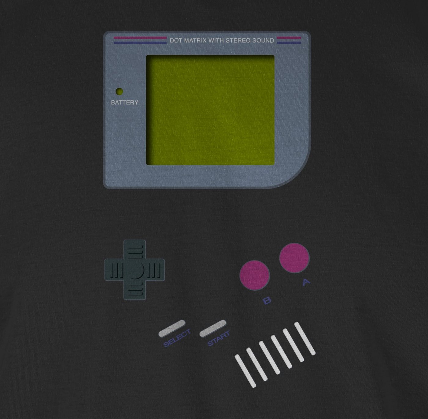 Shirtracer T-Shirt Gameboy, Nerds I 90s I 90iger I Fastnacht I Fasnacht I Fasnet Karneval & Fasching – Bild 3 von 5