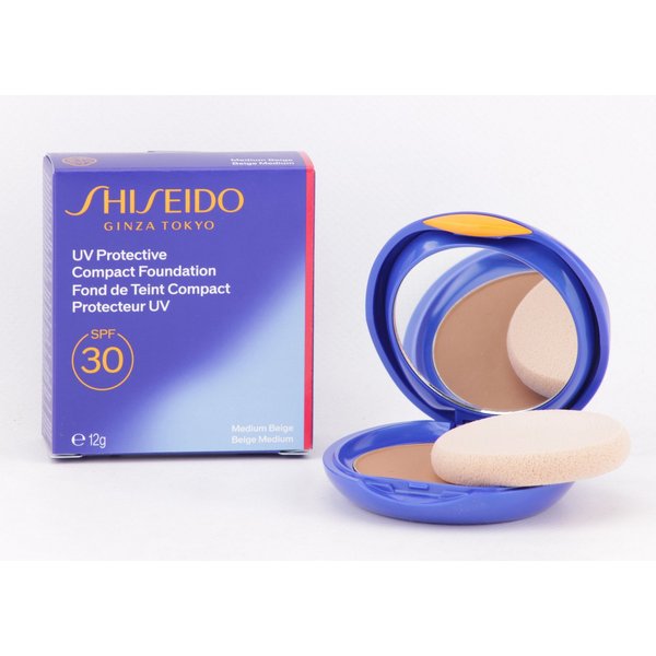 SHISEIDO Foundation Sun / UV Protective - Com pact Foun da ti on SPF 30 - Medium Beige - 1